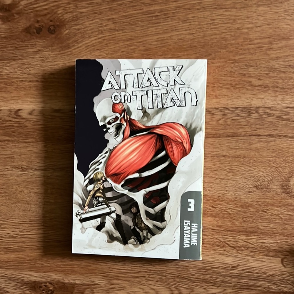 Attack on Titan manga 3‎